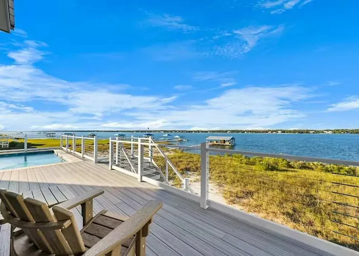 Waterfront Views - Walk To - Heated Pool Holiday home Gulf Shores
