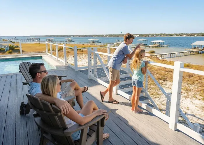 Waterfront Views - Walk To - Heated Pool Gulf Shores